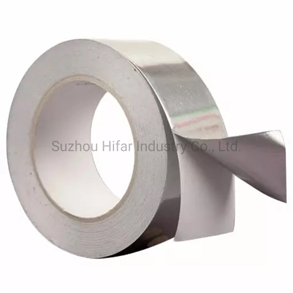 Self Adhesive High Temperature Roofing Acrylic Strong Adhesive Refrigerator Foil Fireproof and Waterproof Aluminum Tape for Fix Pipeline