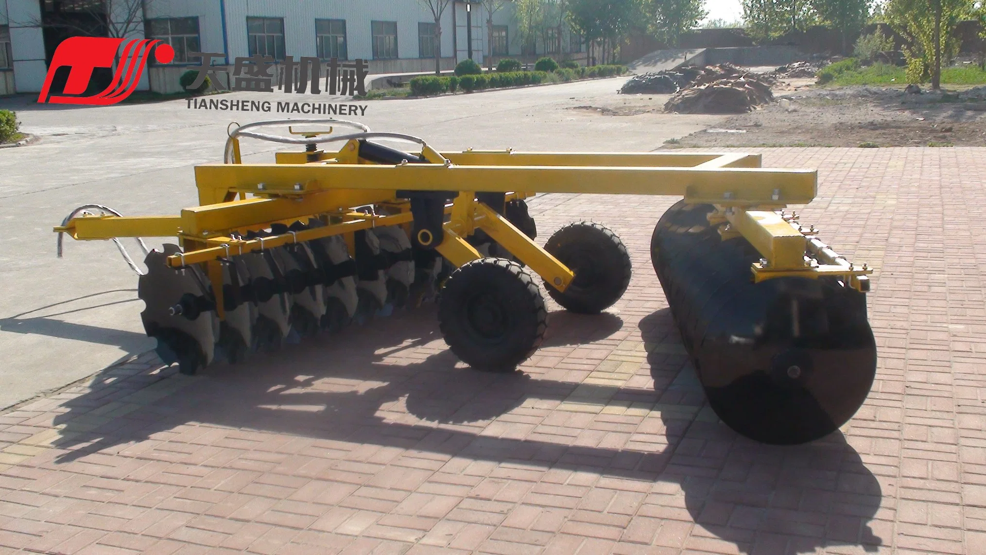 New Agricultural Machinery 2.5m Working Width Heavy Duty Disc Harrow