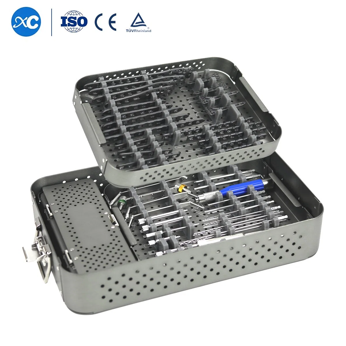 2.7 3.5 Ao Small Fragment Orthopedic Trauma Implant Surgical Instrument with Plates and Screws