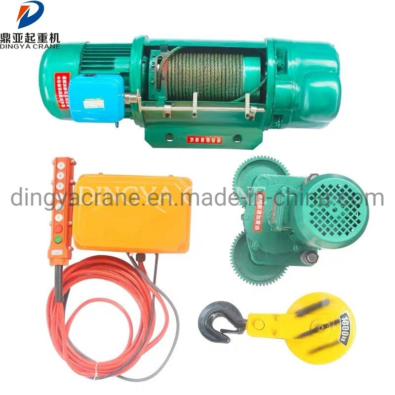 Dy High quality/High cost performance  3ton 4ton 5ton 6m 9m 10m Electric Wire Rope Hoist Price