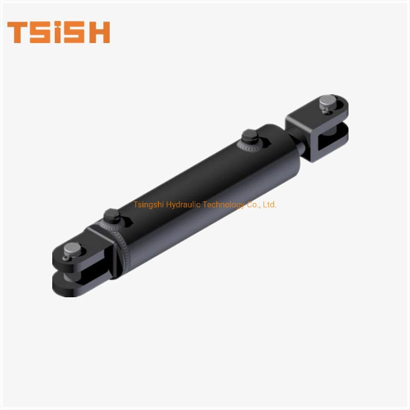 China Lieferant Tish Custom Design Kleine Kolben Micro Bore Mini Hydraulischer Doppeltwirkender Hydraulikzylinder mit kurzem Hub für Schere Tischlader Für Traktoren