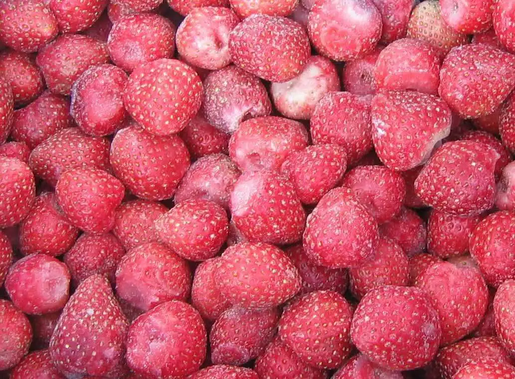 De fraises congelées de haute qualité IQF Fabricant de fruits congelés de fraises de la Chine