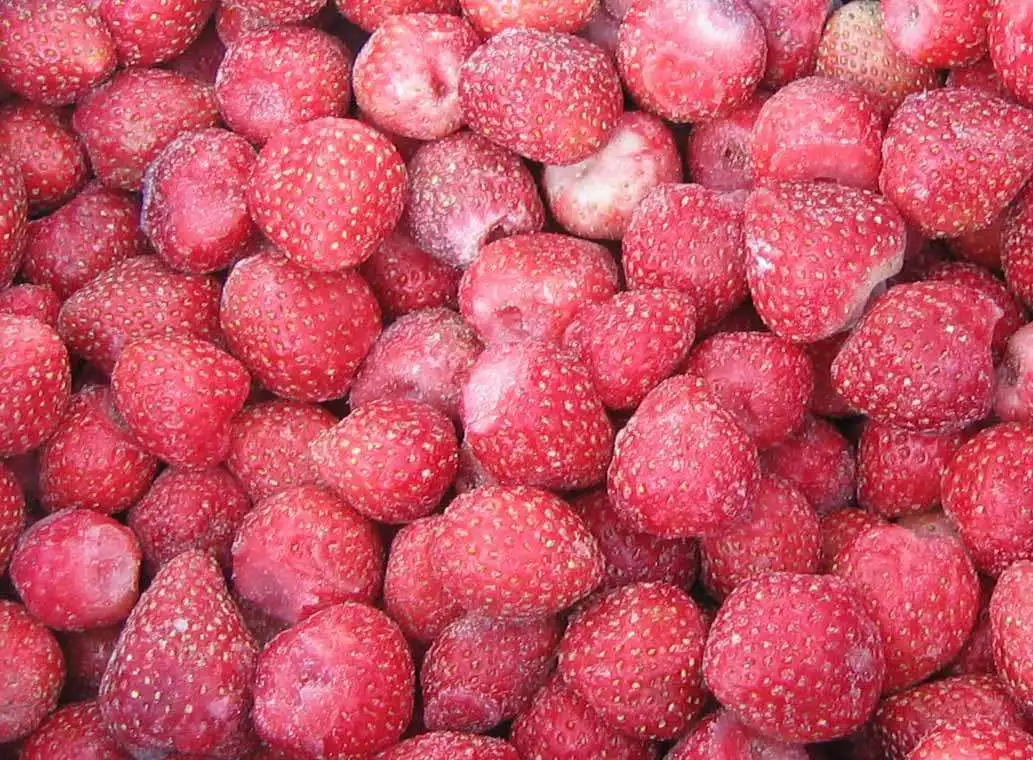 Alta qualidade de morangos congelados IQF Morango fruta congelada Fabricante China