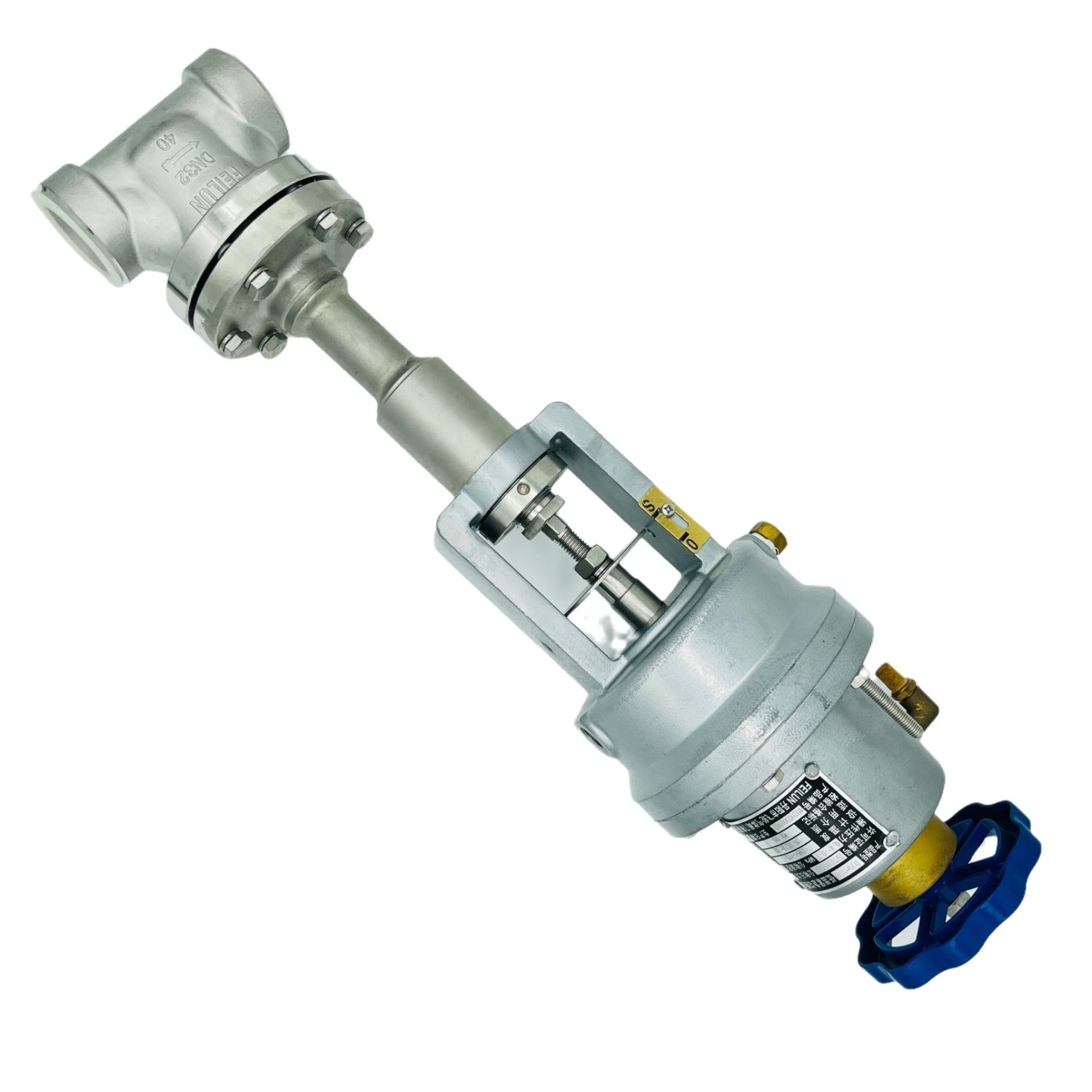 Pneumatic Actuator Emergency Shut off Valve Ultra Low Temperature for CO2 Application