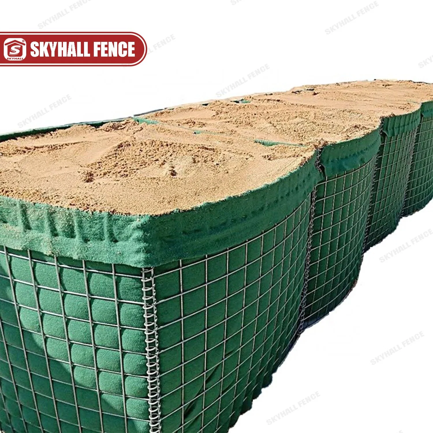 Heavy Duty Blast and Ballistic Protection Welded Bastion Barrier Defensive Barrier