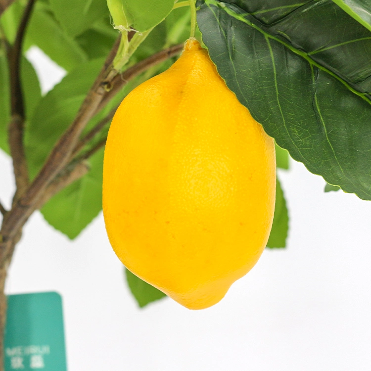 New Items Home Eco Friendly Artificial Plants Bonsai Lemon Tree Plastic 70 Cm Sample Available