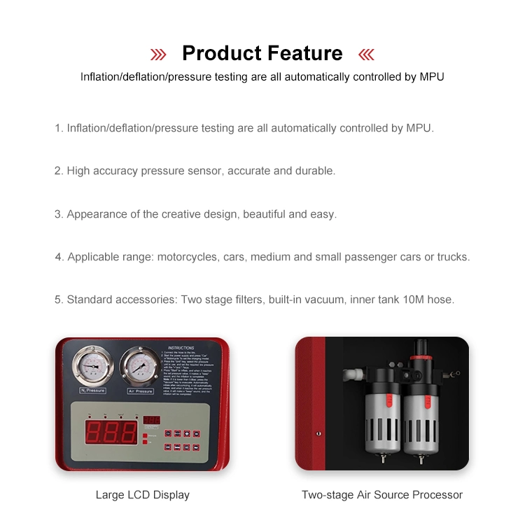 Factory Automatic Nitrogen Generator Inflatable Digital System