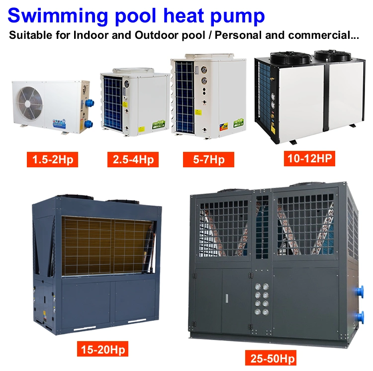 10kw Air Source Pool Heat Pump Energy Saving Swimming Pool Heat Pump Water Heater