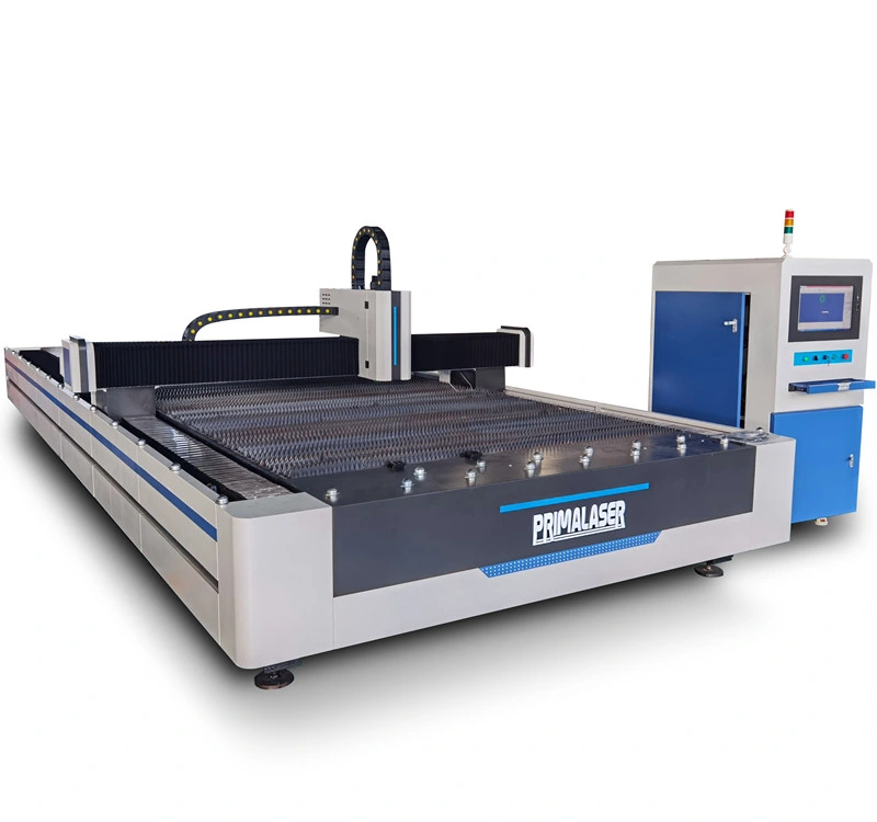 Machine de découpe laser CNC de tôle et de tuyau en fibre pour tube en acier inoxydable.