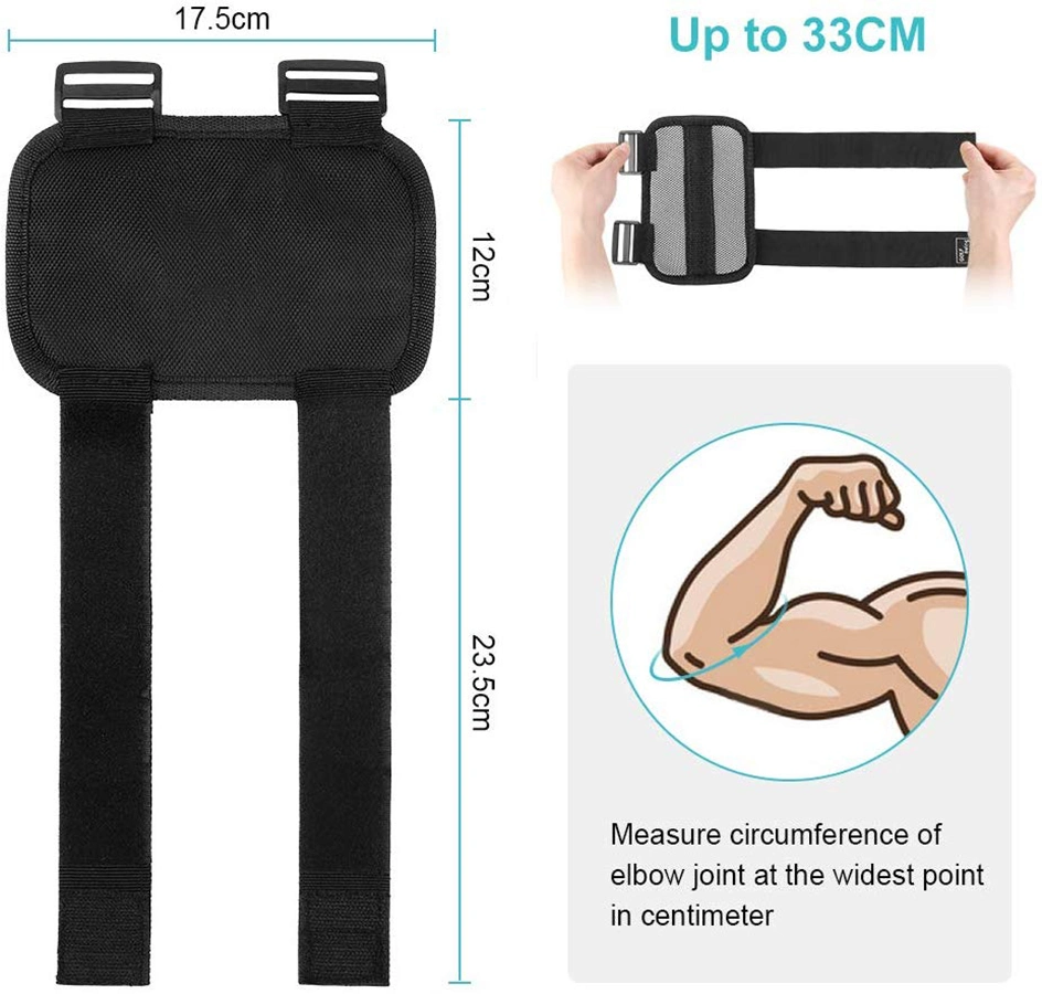 Golf Nylon Posture Swing Training Aid, Elbow Brace Corrector Alignment Guide Training Support Tool for Golf Practice Wbb12976