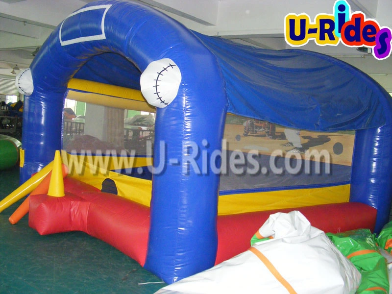 Wholesale/Supplier price inflatable sport games baseball shooter inflatable baseball arena for carnival