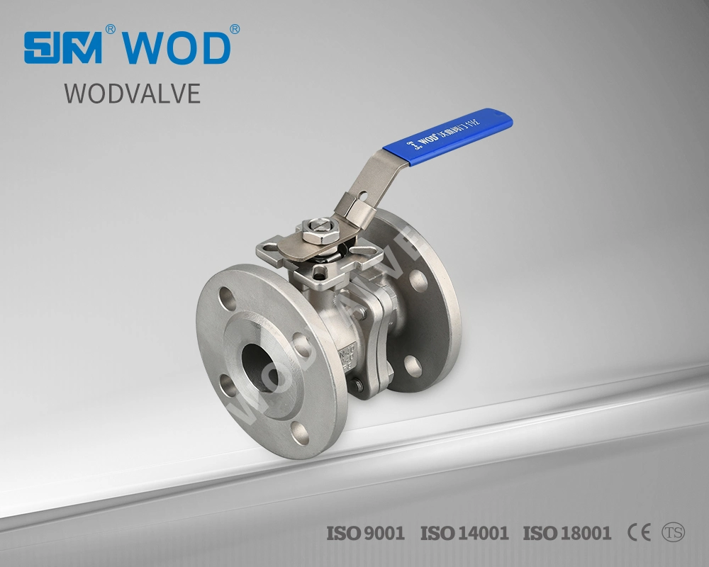 Stainless Steel 304/316/CF8/CF8m DIN Pn40/Pn16/150lb Flange Ball Valve