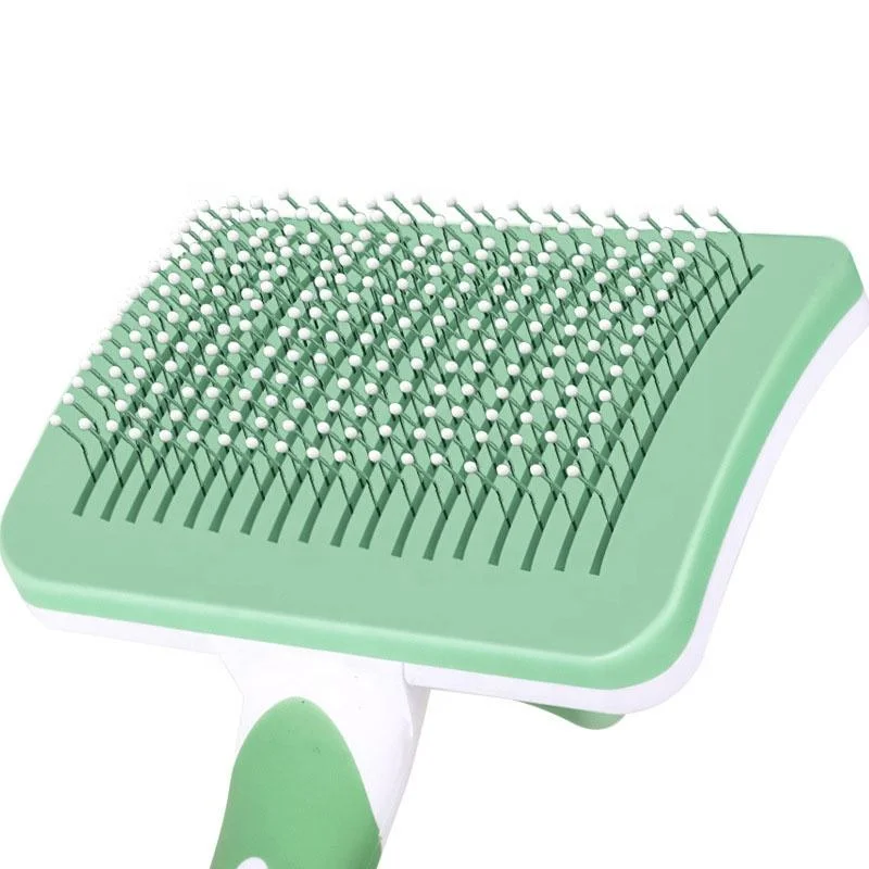 Automatiquement Outil de toilettage pour animaux avec aiguille en acier pour enlever les poils Brosse de toilettage pour animaux