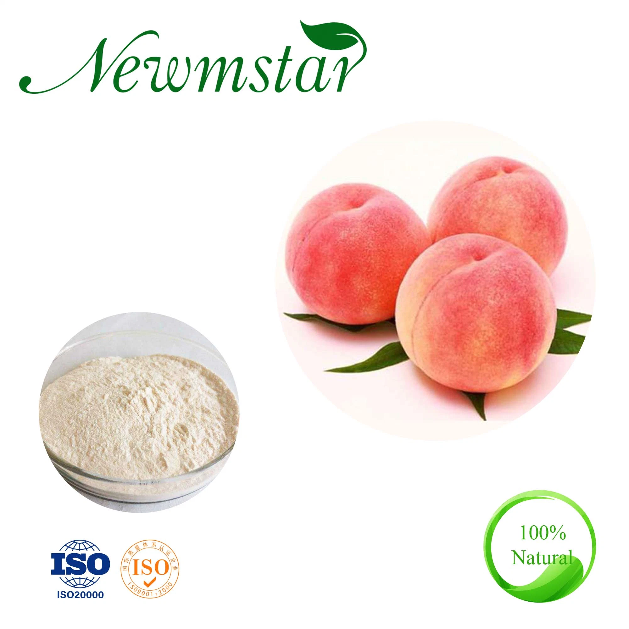 ISO22000 100% Herbal Extract for Food and Beverage Peach Powder Peach Extract Powder