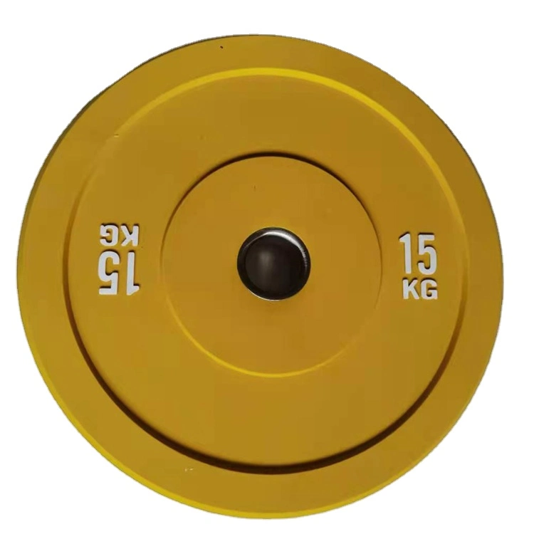 Sales Gym Equipment Training Home Weightlifting Dumbbell Plate Kg Gym Disc Fitness Color Rubber Bumper Weight Barbell Plates