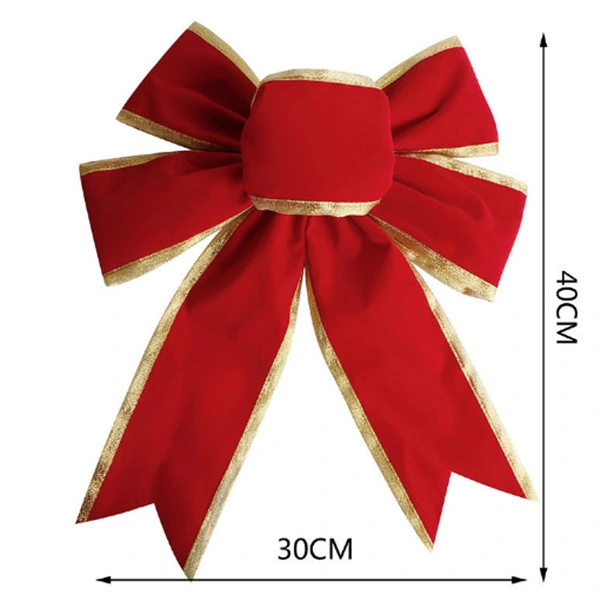 Fancy Style Christmas Ribbon Bows for Decoration From China Manufacturer