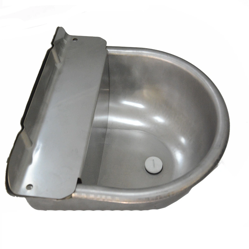 Cow Drinking Bowl, Water Bowl Trough with a Float Stainless Steel Drinkers Tj-Moo for Cow Farms