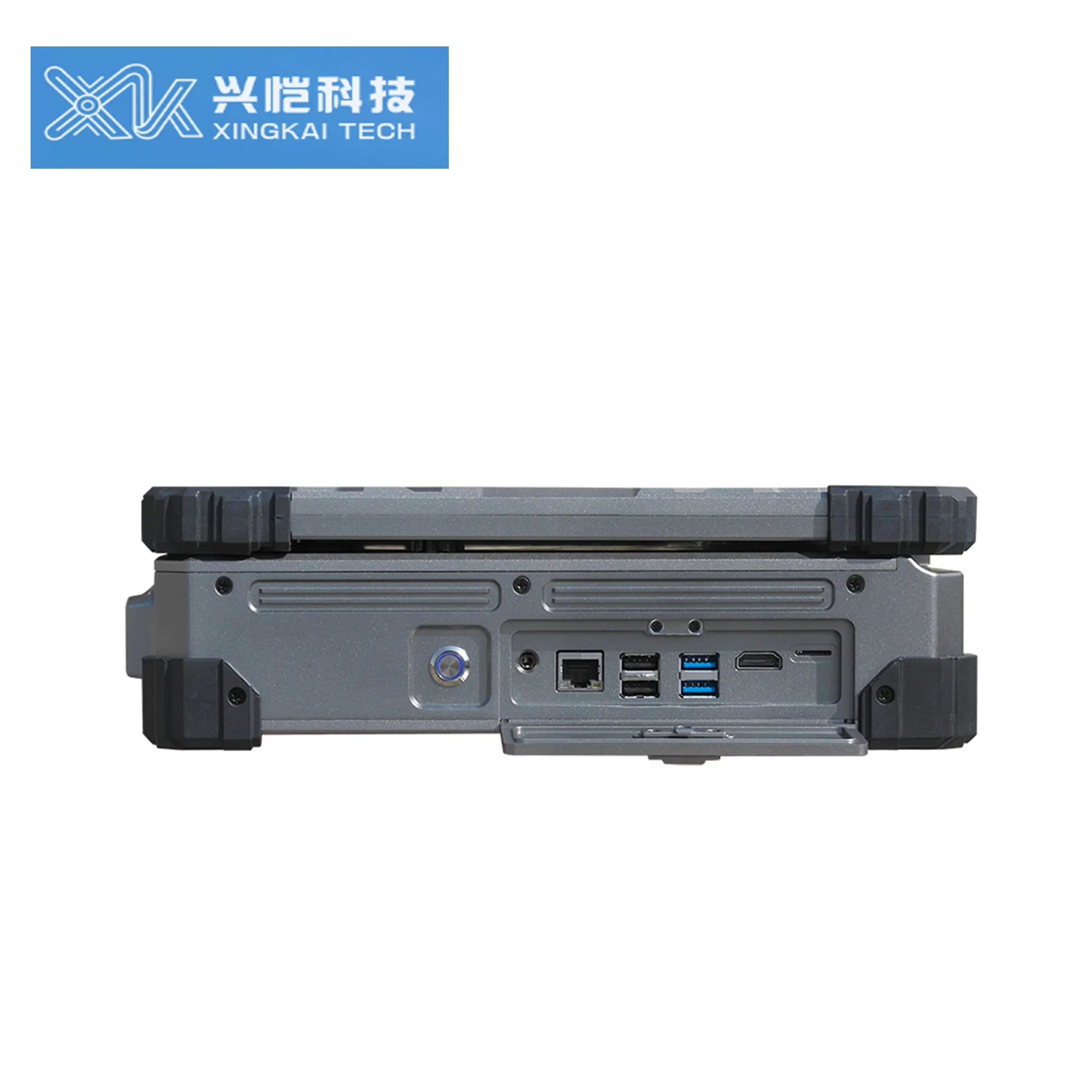 Ground Control Station Supplier Two High-Brightness LCD Two Gigabit LAN Ports RC Video Ground Control Station for Unmanned Ground Vehicle and Robot