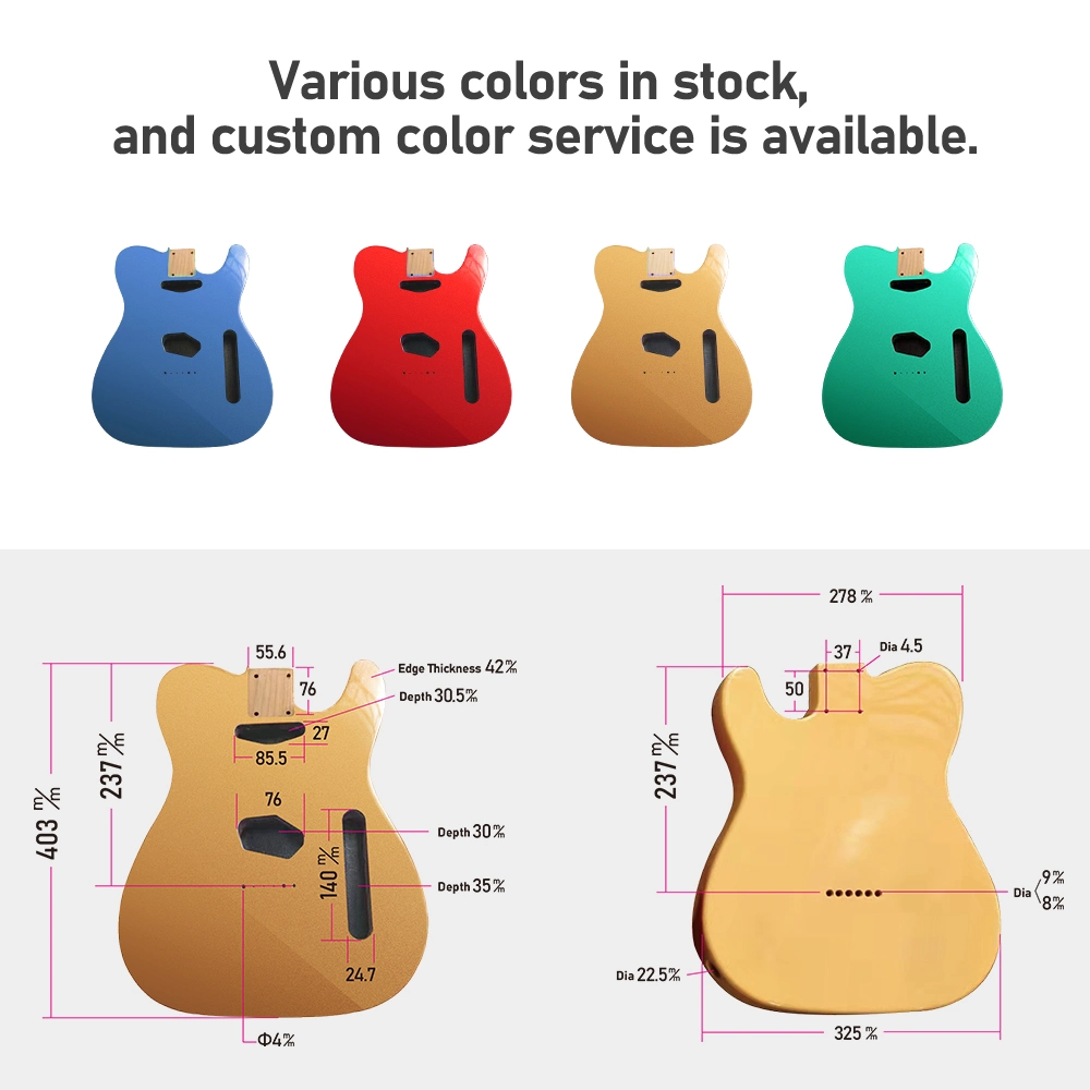 DIY Electric Guitar Build Kit Tl Style Beginner Kits Right Handed Guitar Body