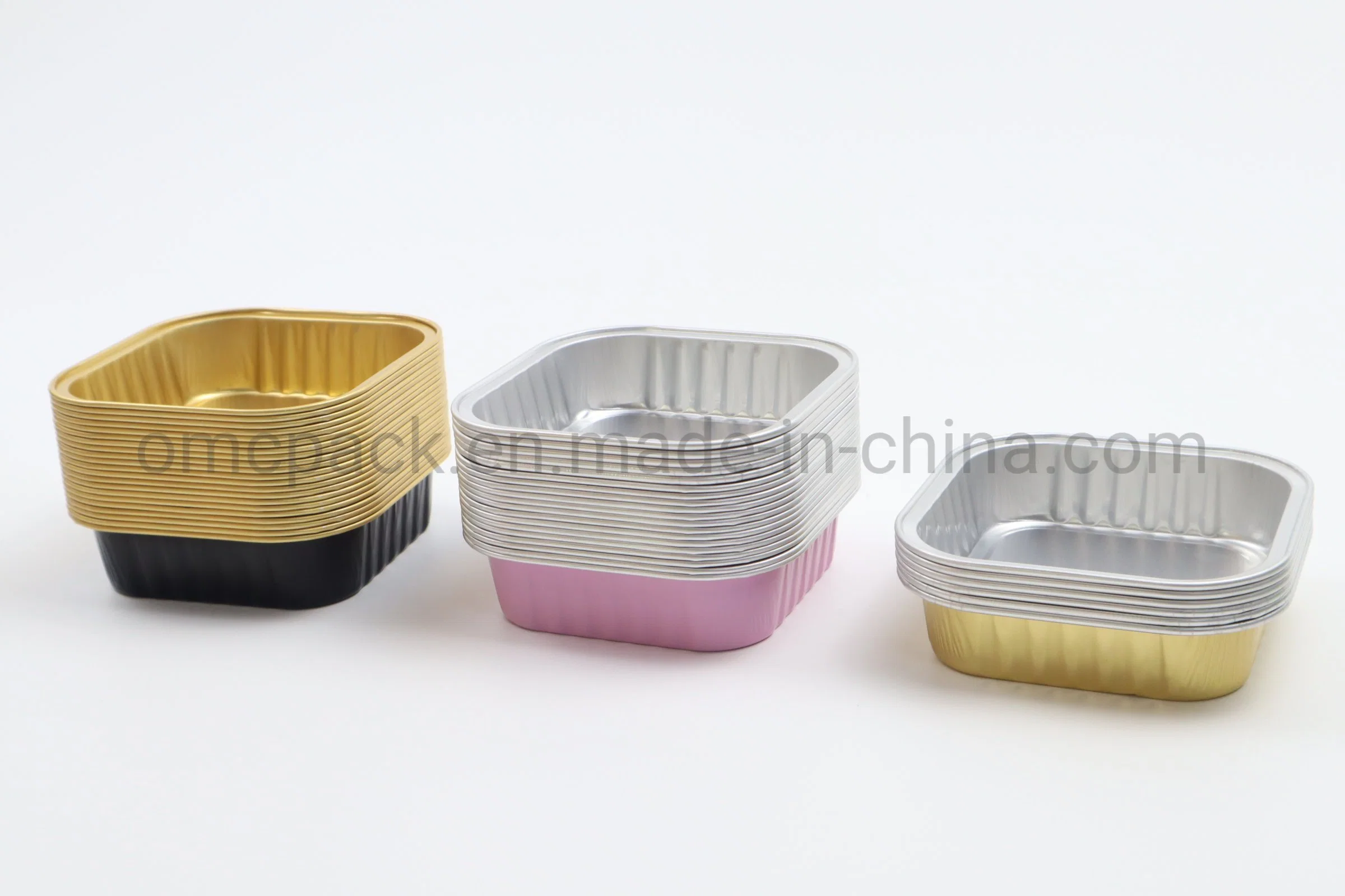 Disposable Aluminum Foil Takeaway Food Container Packaging Household Products Wholesale/Supplier Price