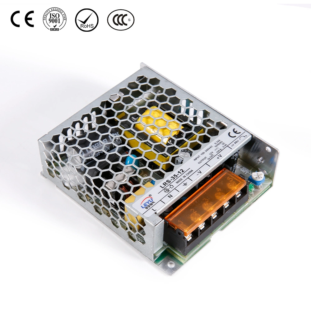 New Small LRS-35 Single Output 35W 5V 12V 15V 24V 36V 48V DC LED Switching Power Supply