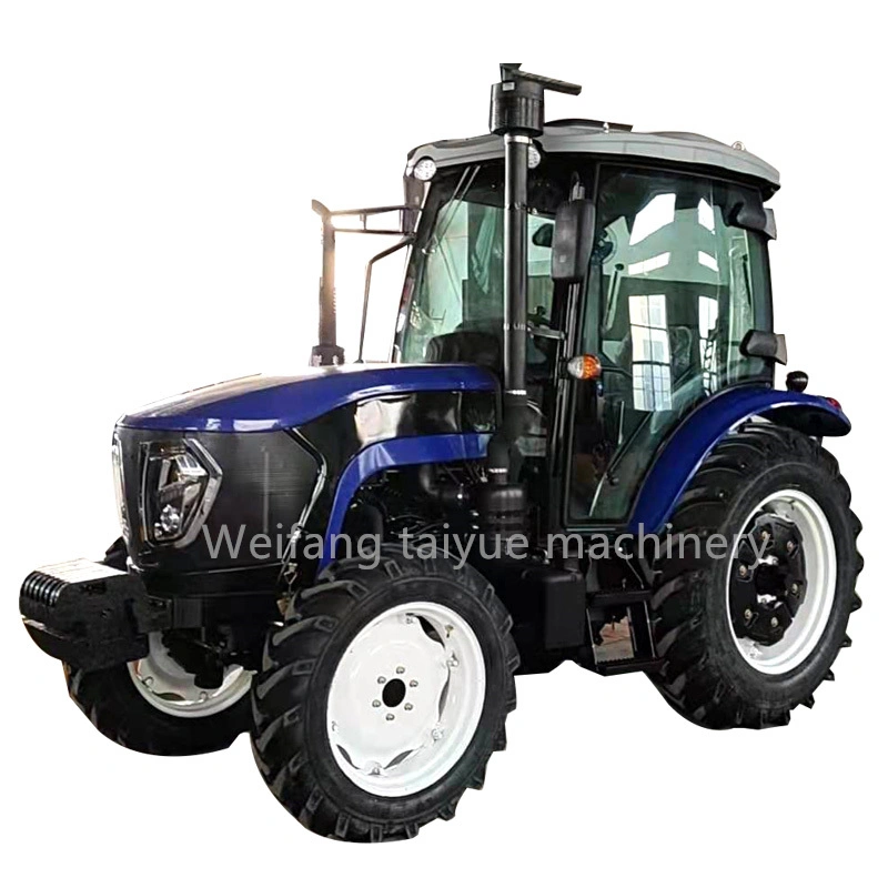 Напряжение питания на заводе 70HP 80HP 4WD земледелия трактор для тяжелого режима работы