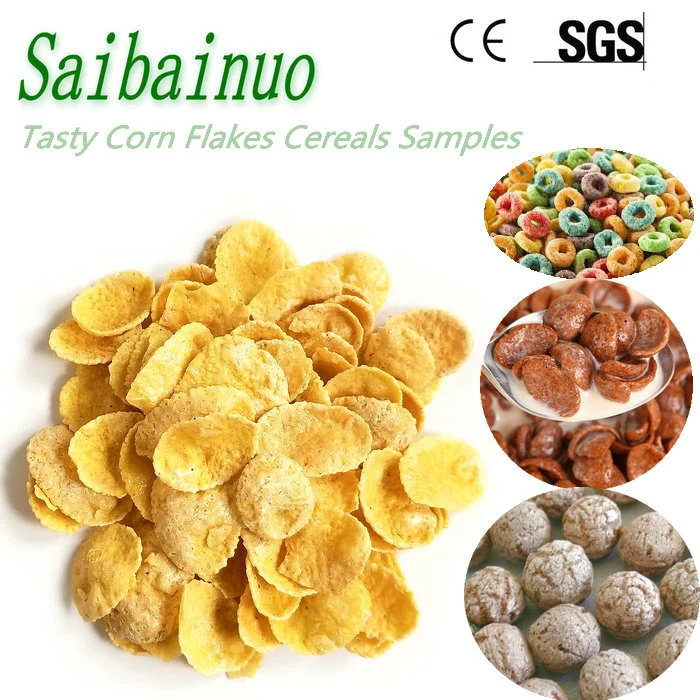 Cornflakes Choco Frühstück Getreide Käse Bälle Snack Lebensmittel Machen Maschine