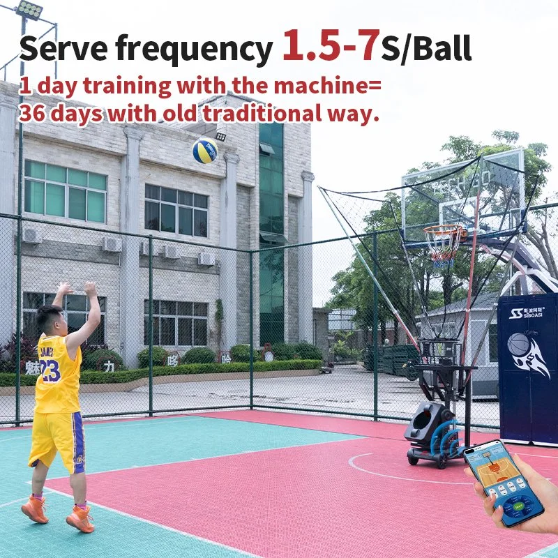 New Arrive Factory APP Control Basketball Machine K2101A