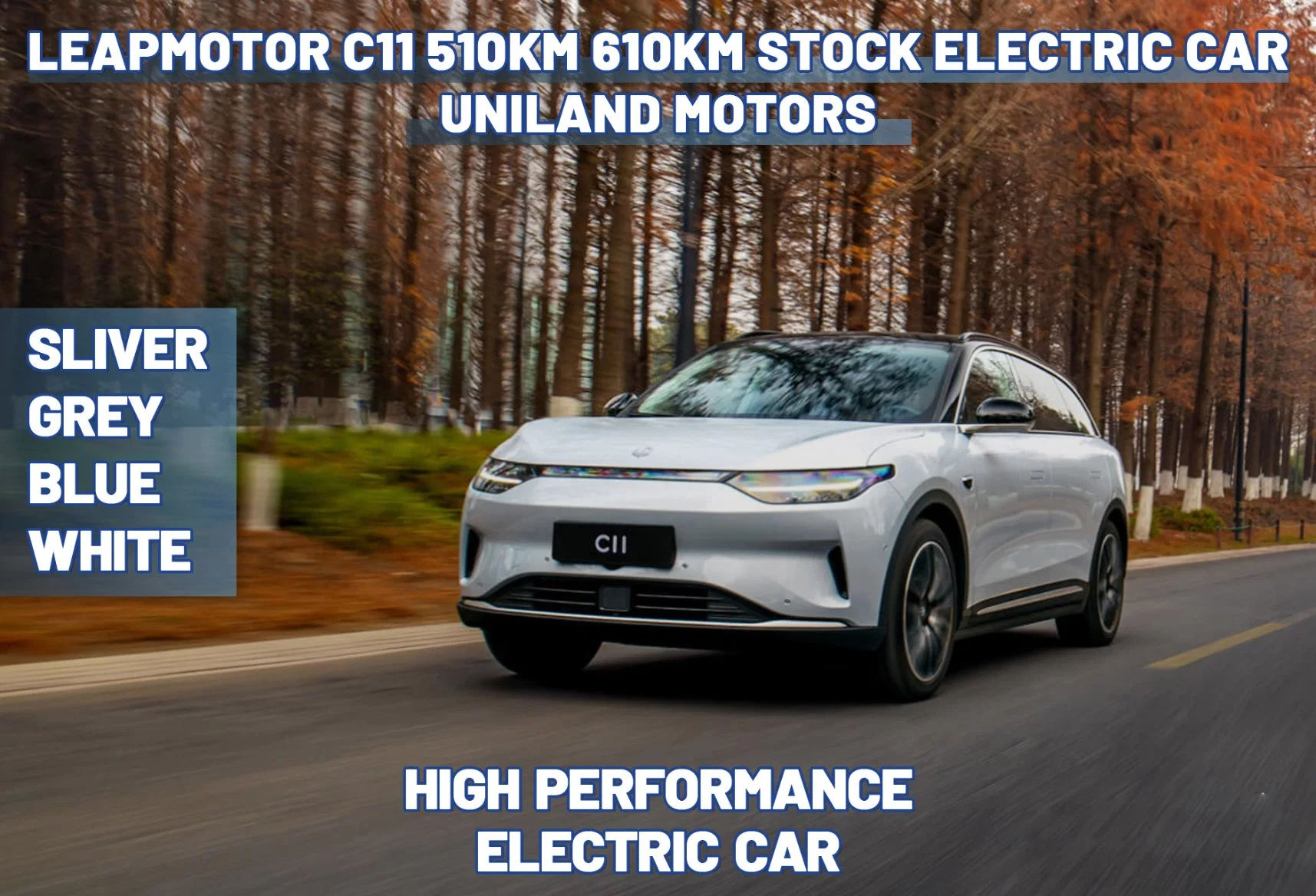 100% New Electric 2022 EV Leapmotor C11 coche SUV Deportes E vehículos Motores coches Leapmotor C11 fabricado en China con 360 Cámara y techo solar abierto