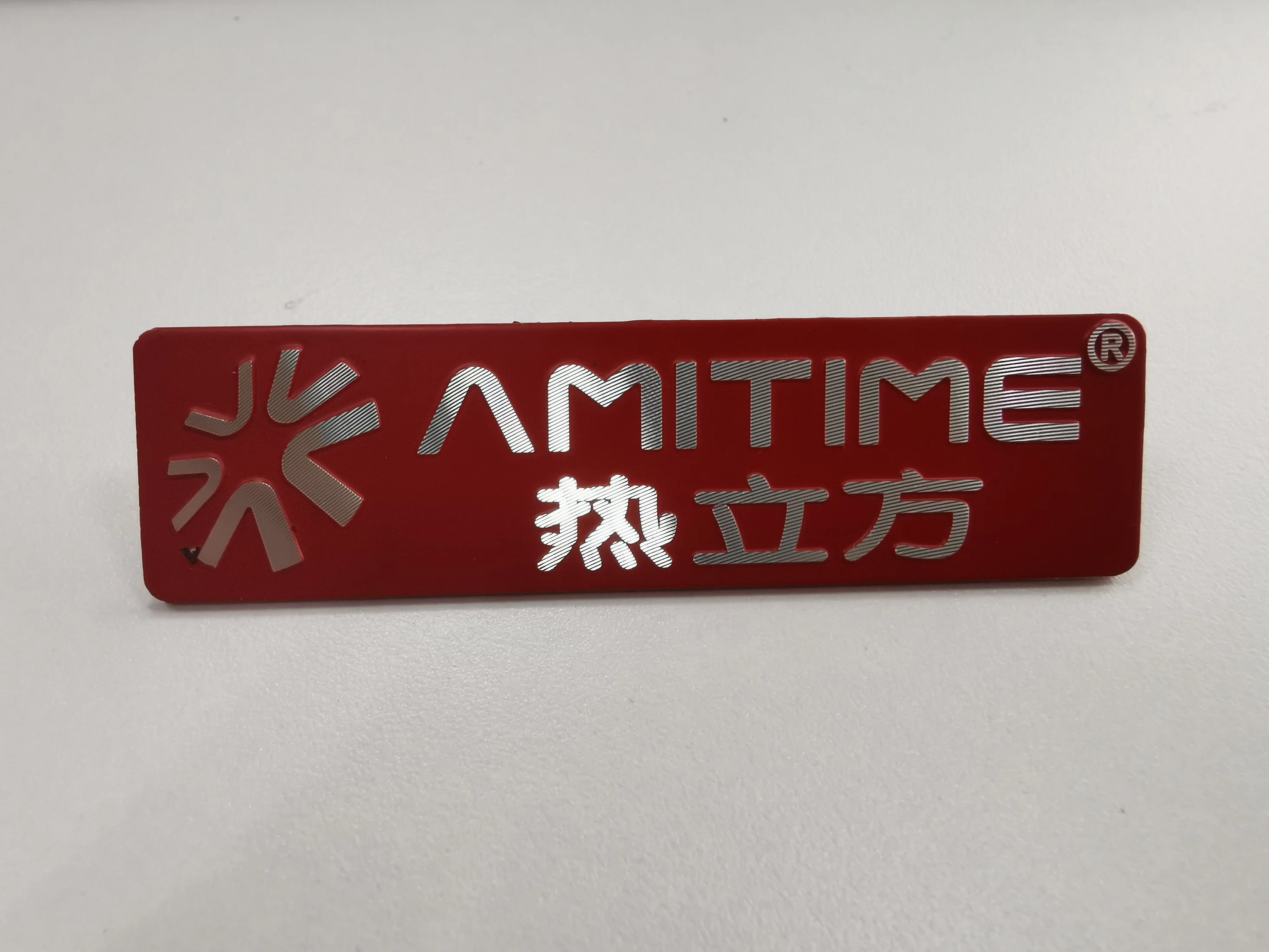 Custom Wholesale Logo Etching OEM Customized Stainless Steel Aluminium Metal Nameplate