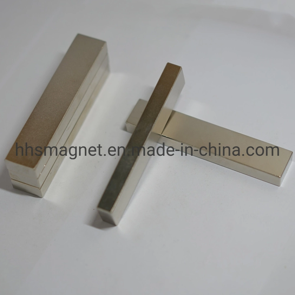 High Performance Industrial Permanent NdFeB Magnetic Block with Nickel Coating