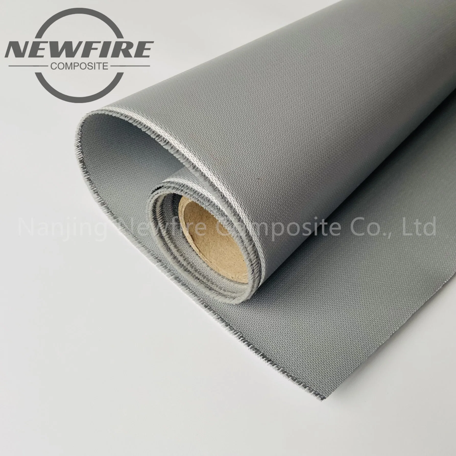 0.7mm High Silica Double-Sided Abrasion-Resistant Silica Gel Coated Glass Fiber Fabric Silica Fabric High quality/High cost performance  Silicone Coated Fiberglass Fabric