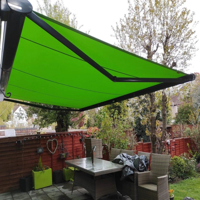 2-20% Discount Customized Outdoor Window Sun Shade Folding Arm Retractable Roof Patio Canopy Pergola Garden Full Cassette Awning