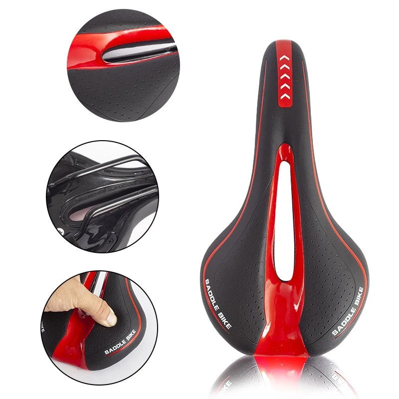 Comfortable Saddle Bike Seat Waterproof Cycling Soft Saddle Professional Breathable Mountain Bicycle Saddle