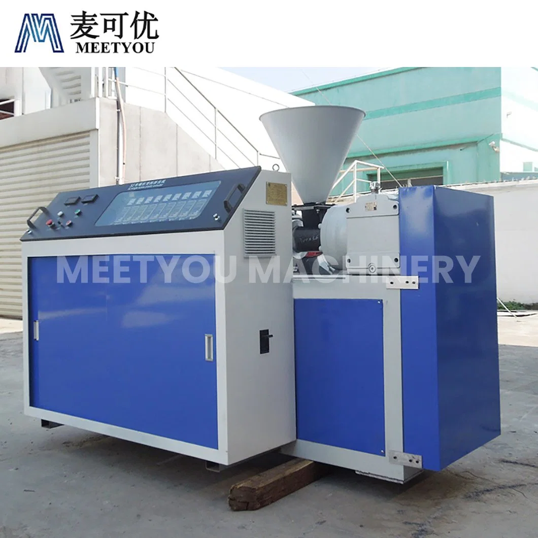 Feuille de machines Meetyou WPC Making Machine OEM Custom Chine PE PP PVC WPC PC serre certification QS le canal de verrouillage de ligne de production en usine de profil