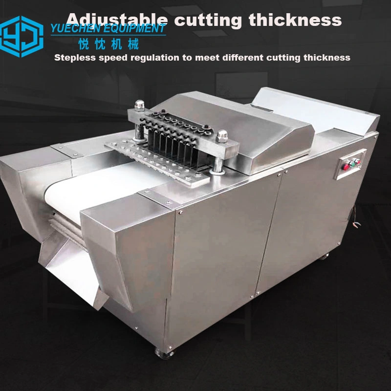 Automatic Electric Meat Cube Cutter Fish Dicer Cube Cut Goat Pork Meat Cutting Machine Chicken Beef Slicer