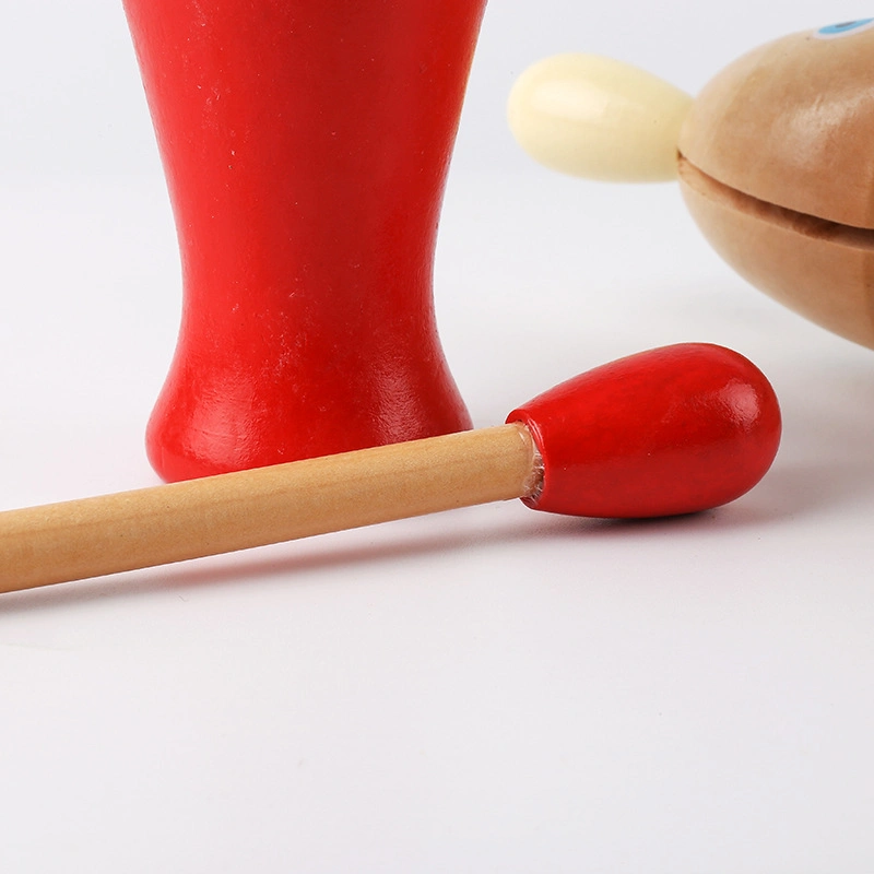 Wooden Fish, Wooden Children&prime; S Percussion Instrument