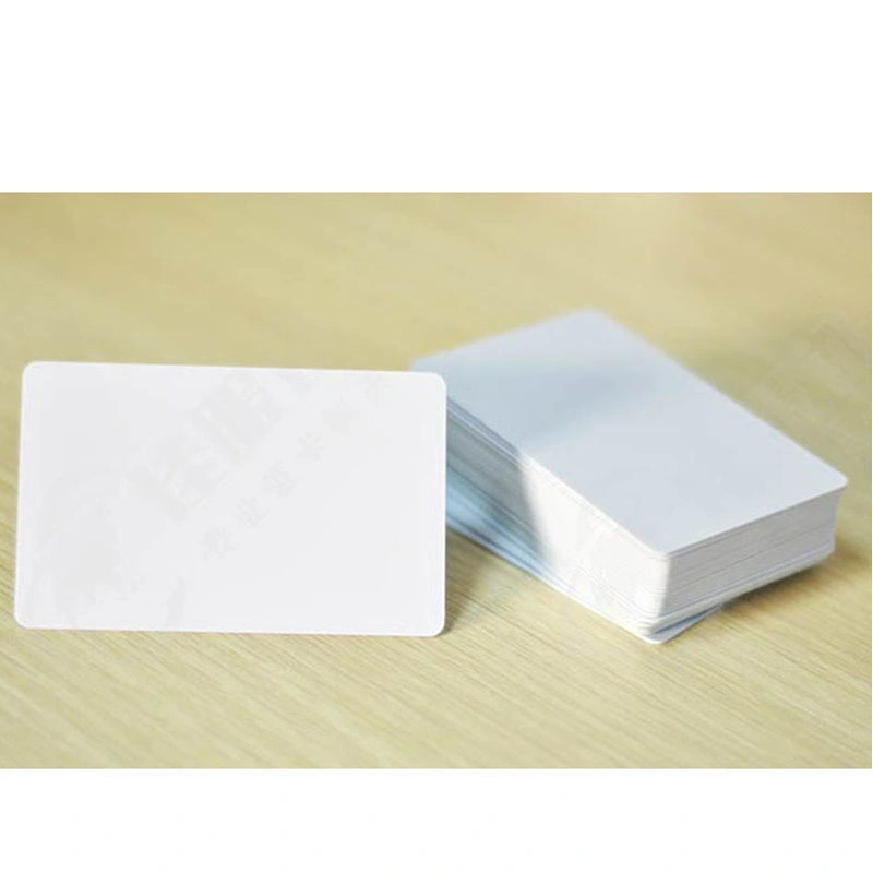 Factory Supply Cheap Cost White Card 1K 13.56MHz PVC RFID NFC Smart Card