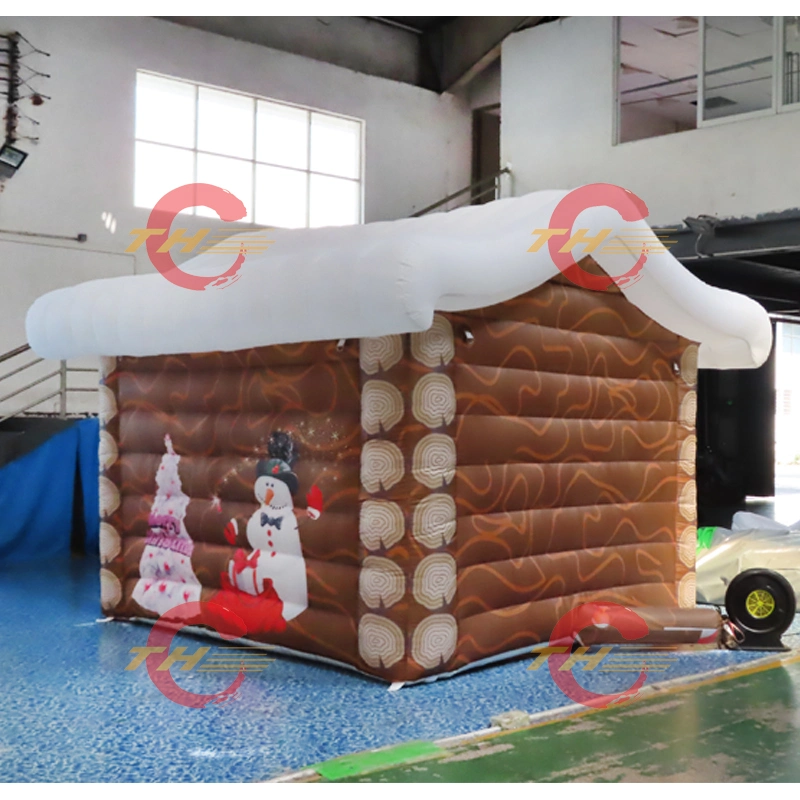 Customize Christmas Inflatable Santa's Grotto, Inflatable Christmas House, Inflatable Christmas