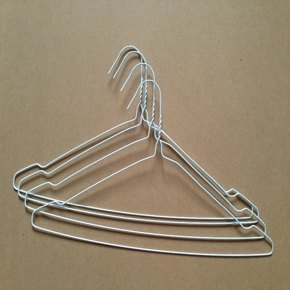 Factory Wholesale/Supplier Laundry Drying Hanger PVC Coated Wire Metal Clothes Hangers