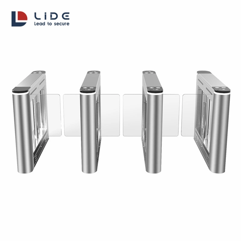 High Speed Fingerprint Control De Acceso Turnstile, Double Swing Turnstile Gate for School, Office, Cbd