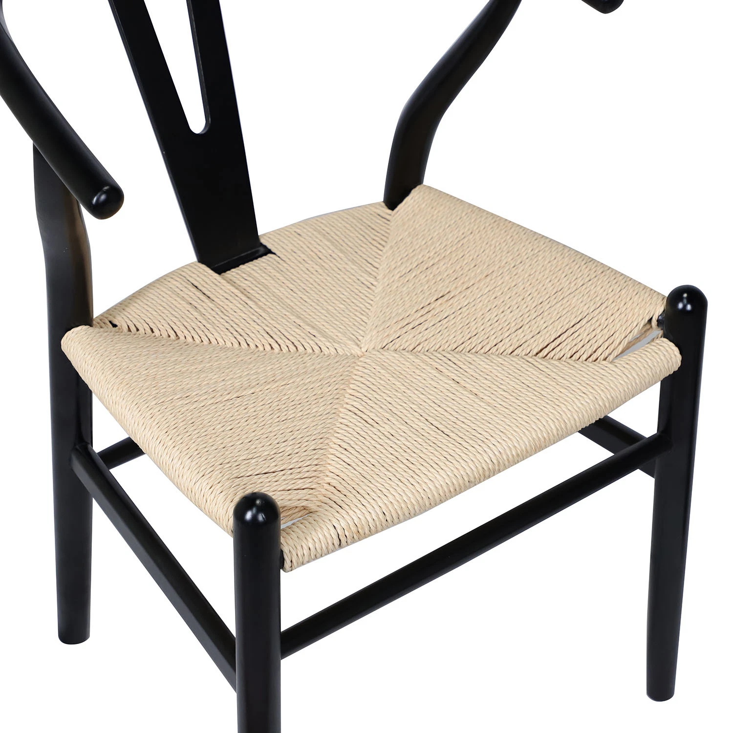 Restaurant Furniture Hand-Woven Wishbone Chair Factory Supply