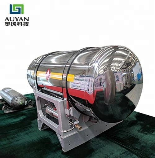 Stainless Steel 500L 1.59MPa Liquid Oxygen Nitrogen Argon LNG Gas Tanks