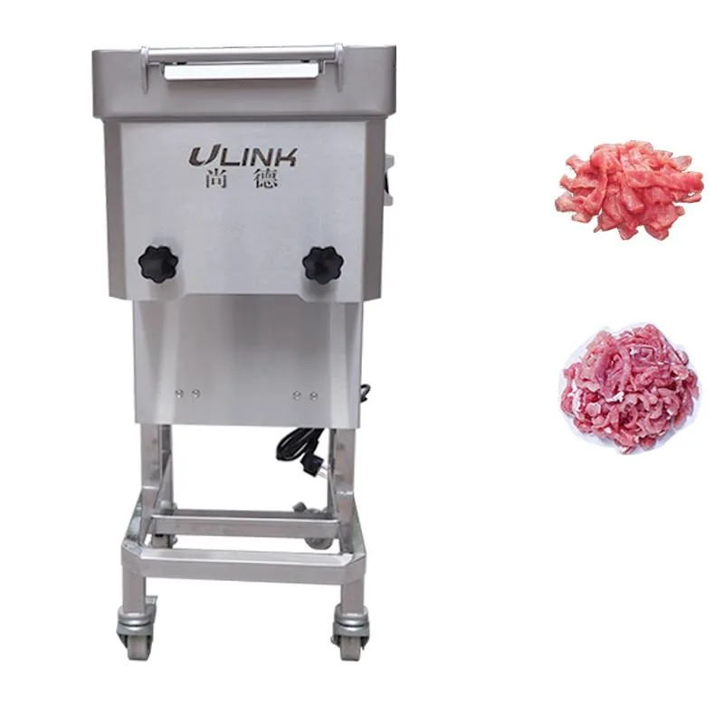 Máquina de processamento de carne fresca tiras de corte de carne Slicer Máquina de corte