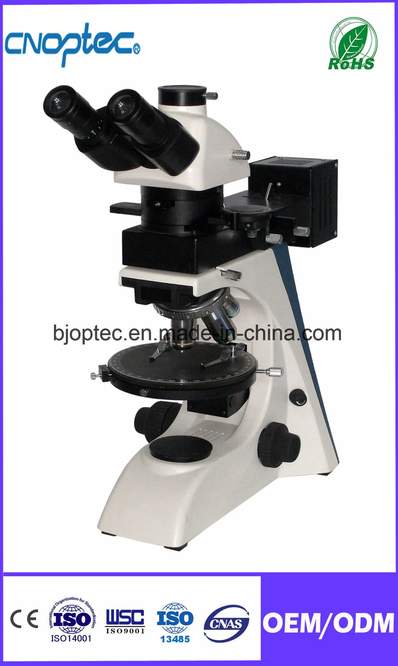 Microscopio profesional con el microscopio de polarización de la serie Bk-Pol