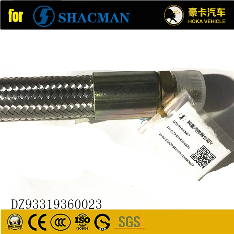 Original Shacman Spare Parts Metal Hose for Heavy Duty Trucks