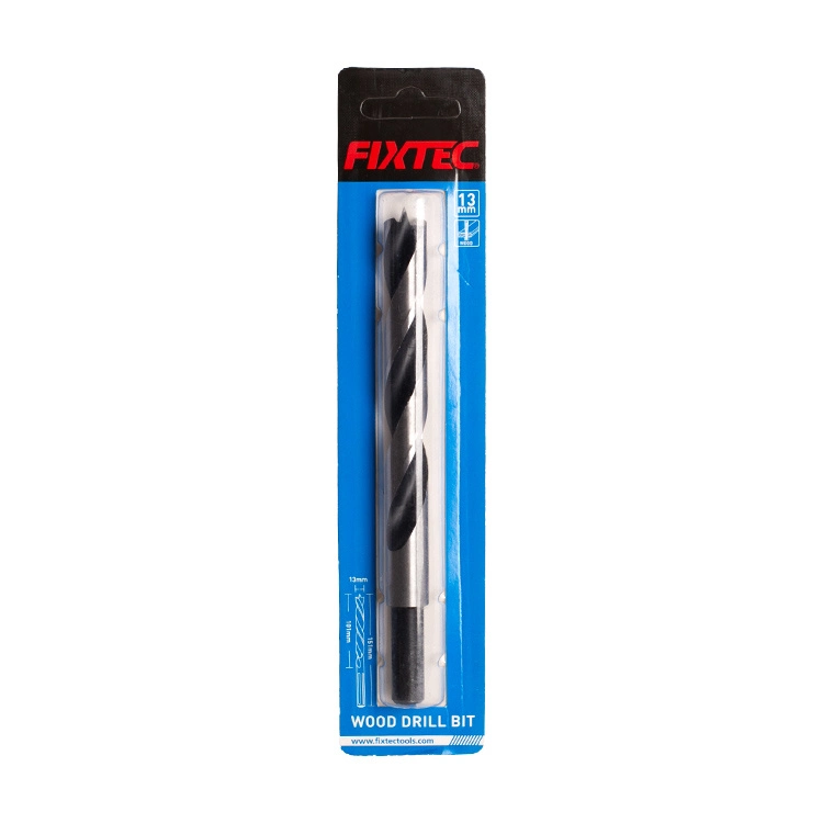 Fixtec 3-13mm HSS Long Carbide Wood Drill Bits for Wood Drilling