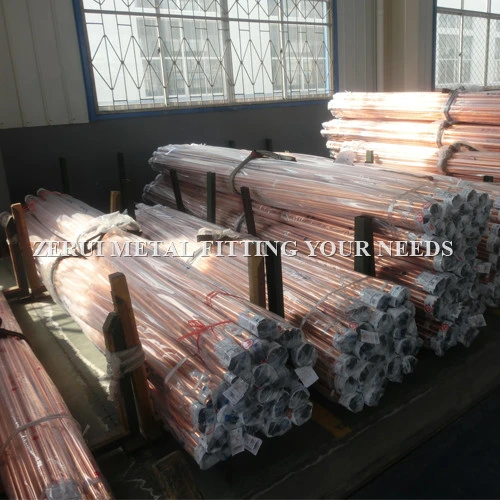 Straight Flexible Copper Pipe for Water and Gas