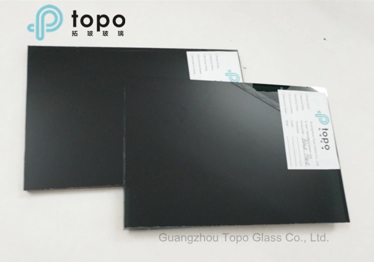 4mm-10mm Tinted Black Float Glass for Table Top, Coffee Table (C-B)