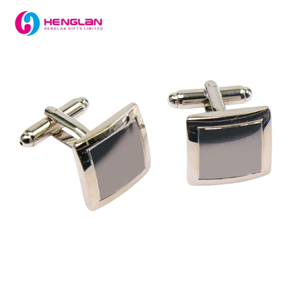 Factory Custom Made Fashion Metal Mens Decoration Jewelry Manufacturer Customized Brass Ornament Cuff Link Bespoke Wholesale/Supplier Popular Enamel Shirt Cufflink